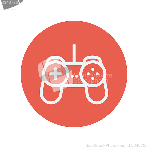 Image of Joystick thin line icon