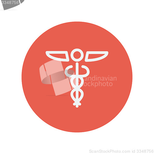 Image of Medical symbol thin line icon
