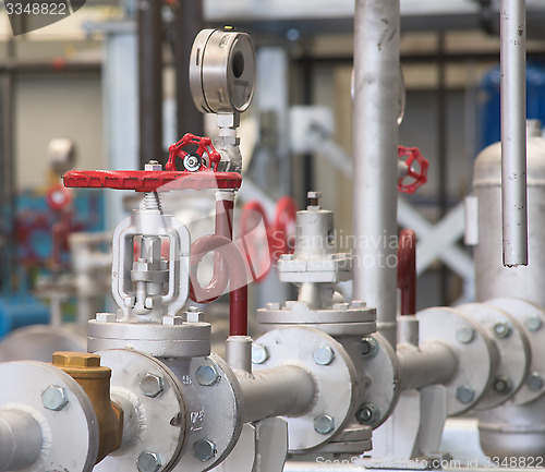 Image of Pipes and valves