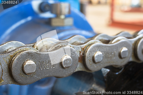 Image of Close-up of chain