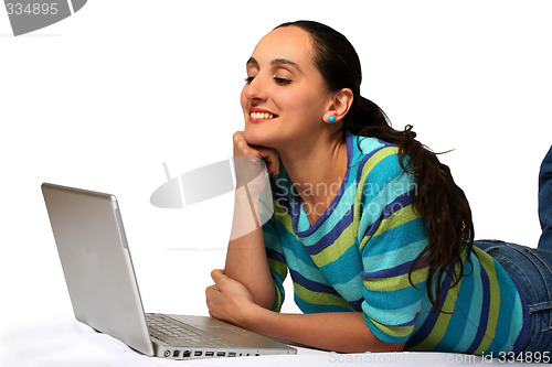 Image of Enjoying the internet