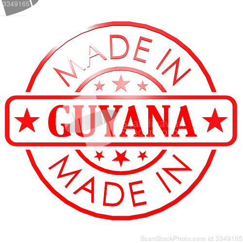 Image of Made in Guyana red seal