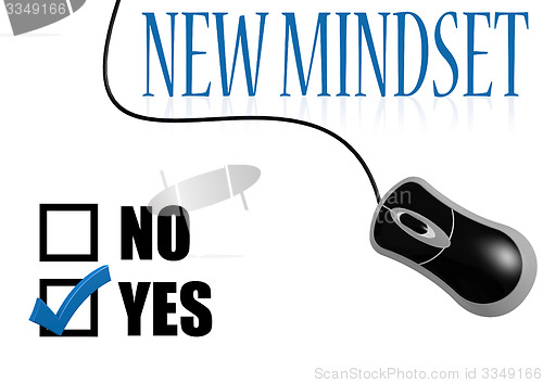 Image of New mindset check mark
