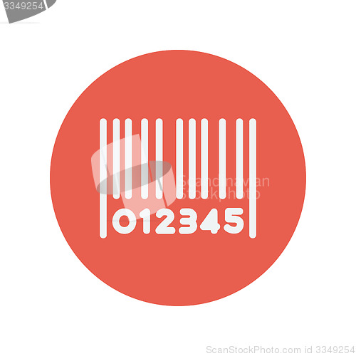 Image of Barcode thin line icon