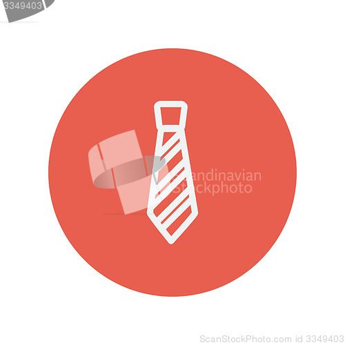 Image of Necktie thin line icon