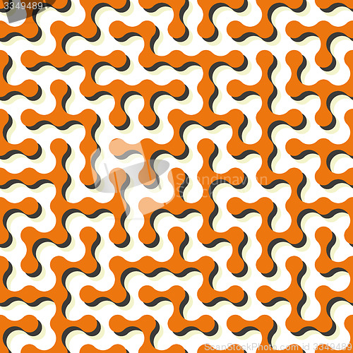 Image of Maze. Seamless pattern. Vector illustration.