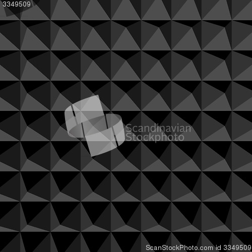 Image of Abstract 3d geometric pattern. Polygonal background. 