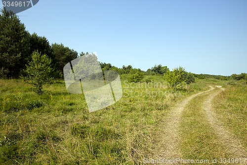 Image of the rural road  