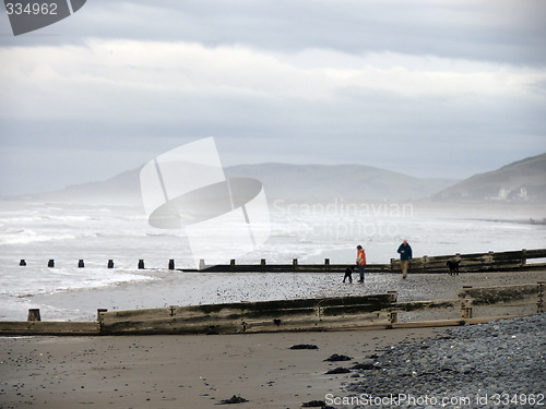 Image of beach stroll