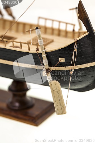 Image of   model of the ship  