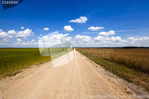 Image of the rural road  