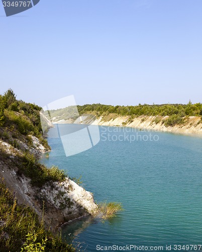 Image of artificial lake  