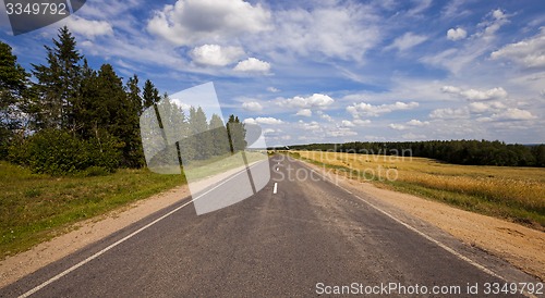 Image of summer road  