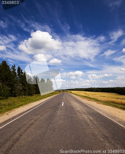 Image of summer road  