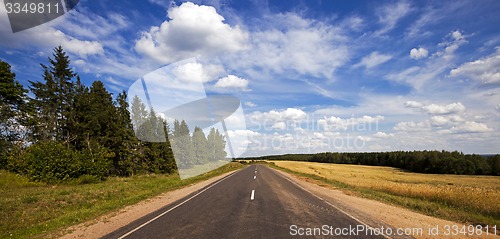 Image of summer road  