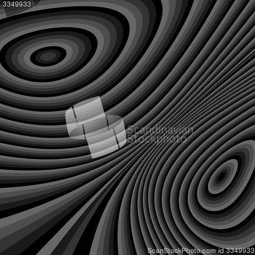 Image of Abstract swirl background. Pattern with optical illusion. 