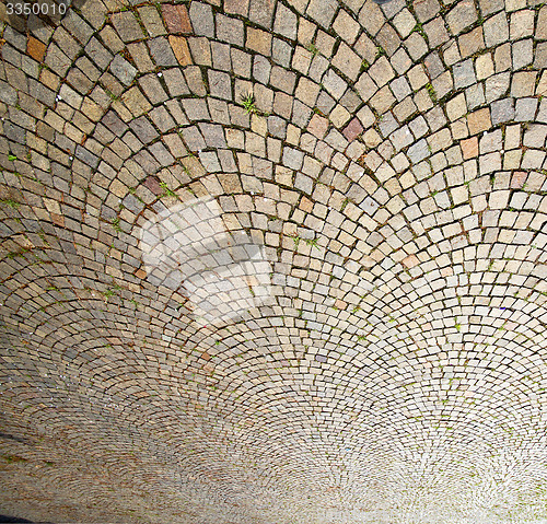 Image of cardano campo street lombardy italy 