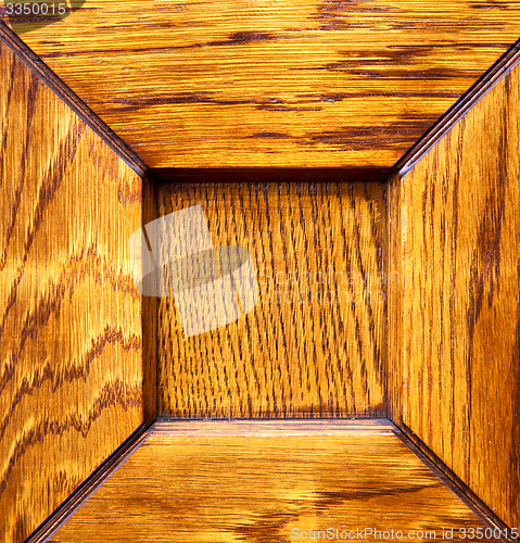 Image of    cardano campo abstract   rusty brass brown knocker in a  door