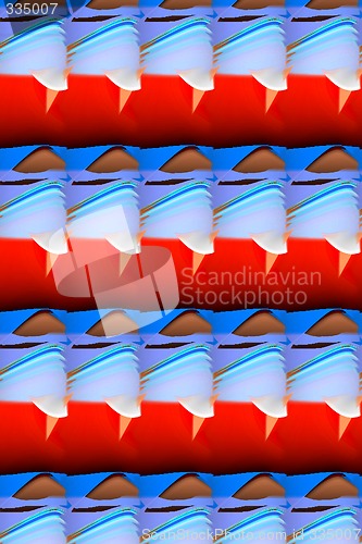 Image of Abstract 3d background