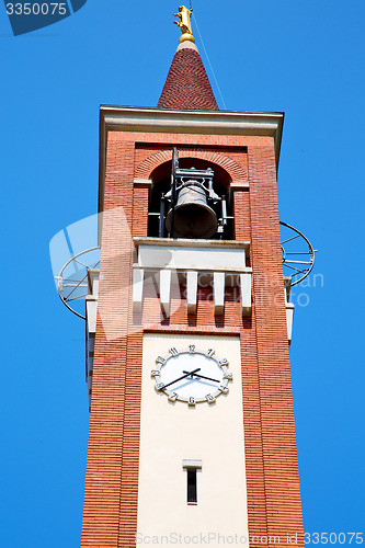 Image of ancien  in italy europe old  stone and bell