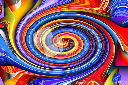 Image of Abstract 3d background