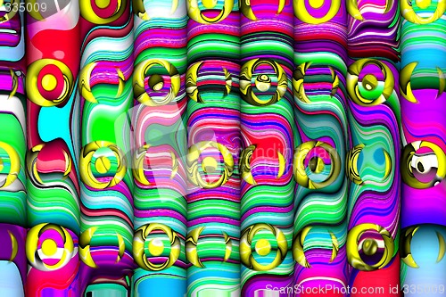Image of Abstract 3d background