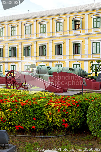 Image of   cannon bangkok in thailand   flower steet