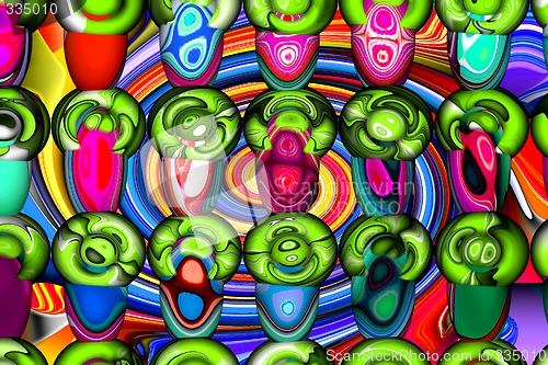 Image of Abstract 3d background