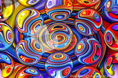 Image of Abstract 3d background