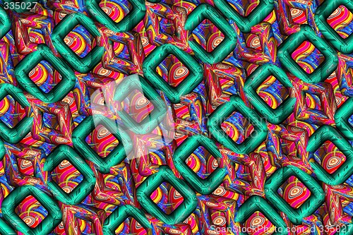 Image of Abstract 3d background