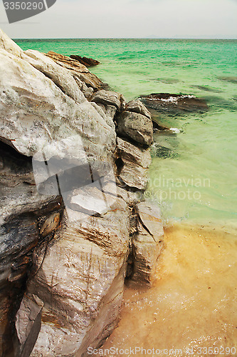 Image of island at summer day