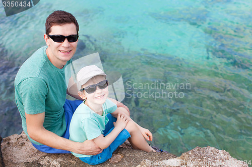 Image of family at vacation