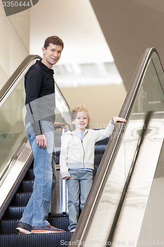 Image of family traveling