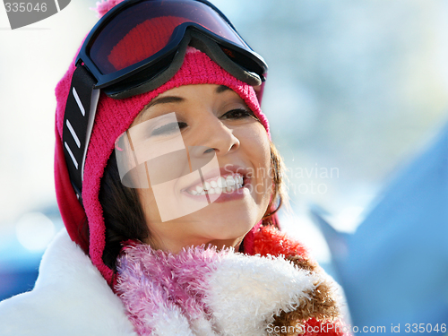 Image of Snowboard girl