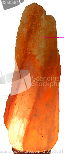 Image of Salt as a lamp