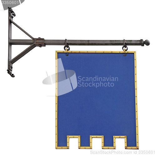 Image of Blue flag
