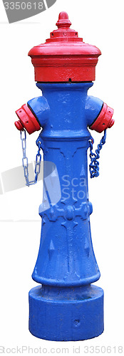 Image of Blue hydrant