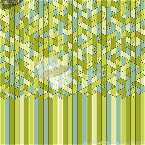 Image of Abstract Geometric Background. Mosaic. Vector Illustration. 