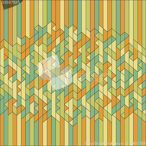 Image of Abstract Geometric Background. Mosaic. Vector Illustration. 