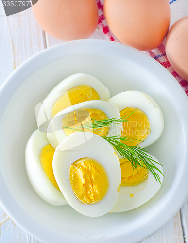 Image of boiled eggs