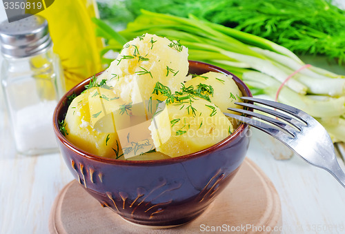 Image of boiled potato