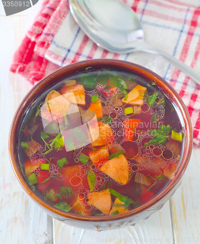 Image of fresh soup