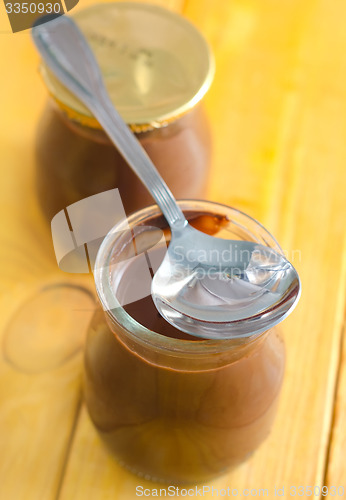 Image of chocolate pudding