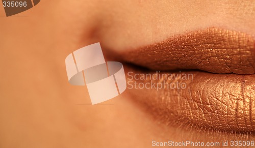 Image of bright lips