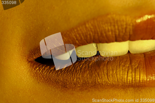 Image of bright lips