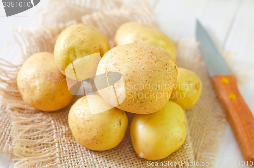 Image of raw potato