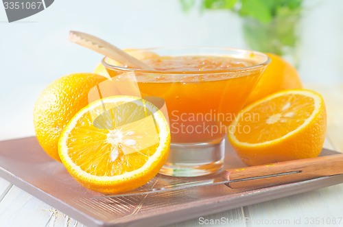 Image of orange jam