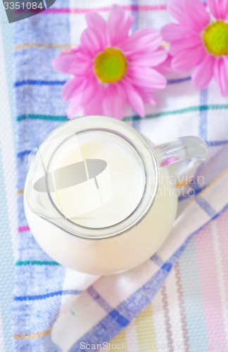 Image of milk in jug
