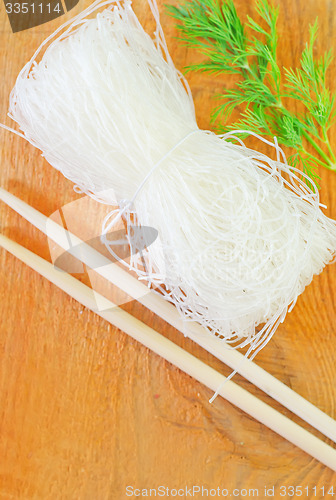 Image of rice noodles