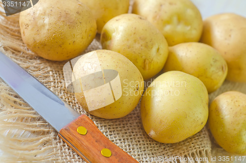 Image of raw potato